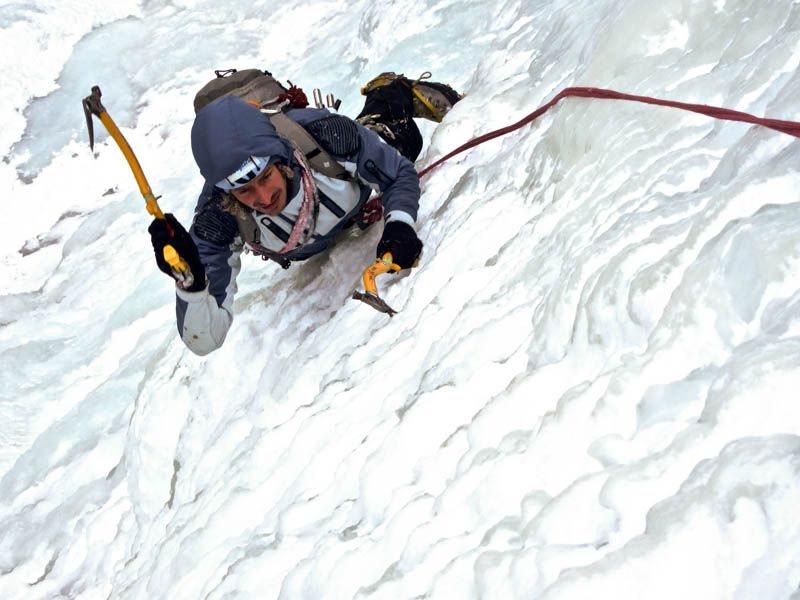 Eisklettern Aufbaukurs Fortgeschrittene Lange Eisfälle Südtirol Ahrntal Eisklettern Bergführer Kurs Eisverhältnisse
