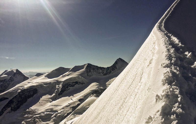 Biancograt Bernina Piz Palü Bergführer Piz Morteratsch Tschierva Hütte