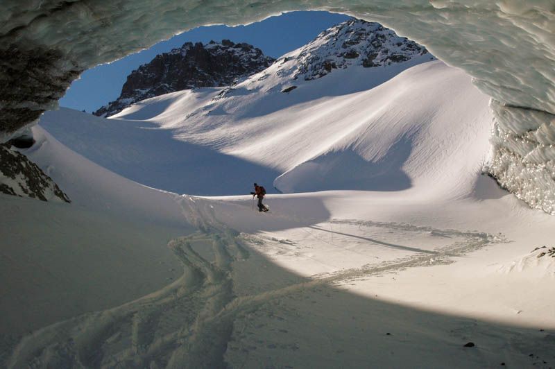 Skitouren Silvretta Heidelberger Hütte Skidurchquerung Bergführer Verhältnisse