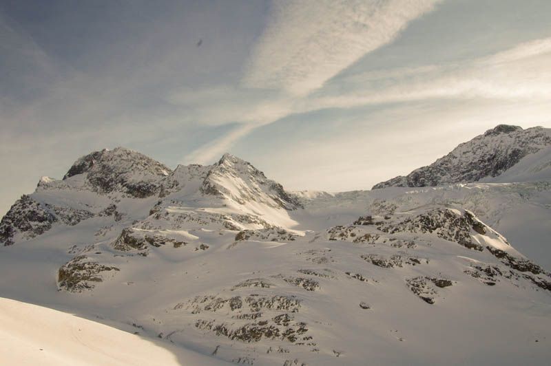Skitouren Silvretta Heidelberger Hütte Skidurchquerung Bergführer Verhältnisse