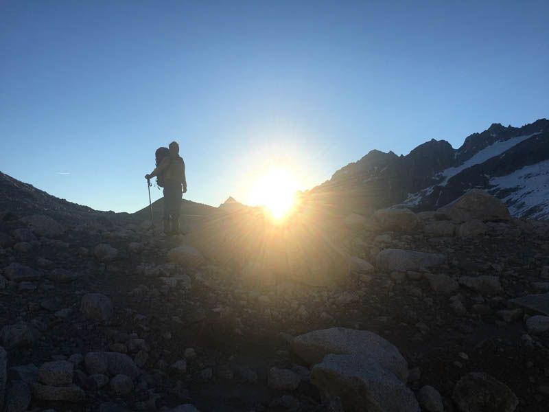 Grundkurs Eis Spaltenbergung Hohe Tauern Oberwalder Hütte Eiskurs Bergführer Erlebnis Berg